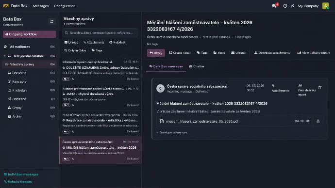 Databox mailbox